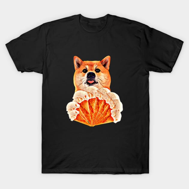 ice cream dog T-Shirt by crearty art